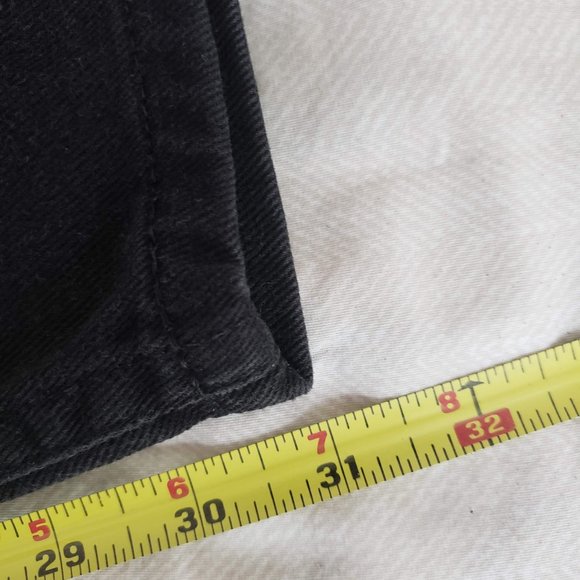 Eddie Bauer Black Jeans Loose Fit Womens Sz 14 - Picture 5 of 5